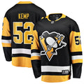 Philip Kemp Pittsburgh Penguins  Home Breakaway Jersey - Black