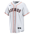 Hunter Brown Houston Astros Nike Home Replica Jersey - White