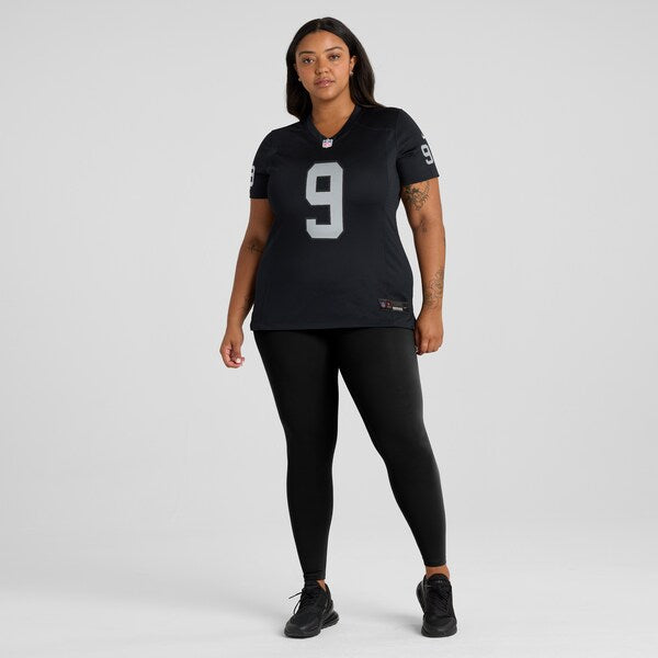 Tyree Wilson Las Vegas Raiders Nike Women's  Game Jersey -  Black