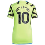 Emile Smith Rowe Arsenal adidas Women's 2023/24 Away Replica Player Jersey - Yellow/Green/Red