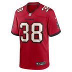 Rashad Wisdom Tampa Bay Buccaneers Nike Team Game Jersey -  Red