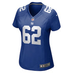 Jalen Mayfield New York Giants Nike Women's  Game Jersey -  Royal