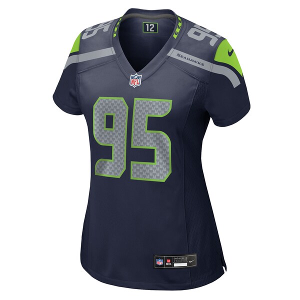 Myles Adams Seattle Seahawks Nike Women's Team Game Jersey -  College Navy