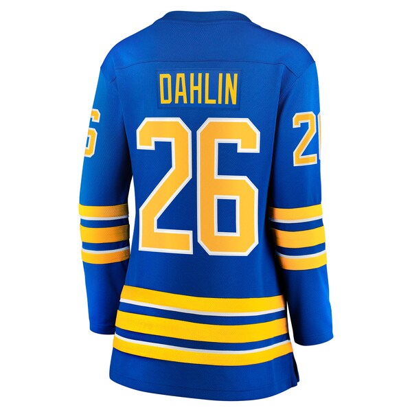 Rasmus Dahlin Buffalo Sabres  Women's Home Captain Patch Breakaway Jersey - Royal