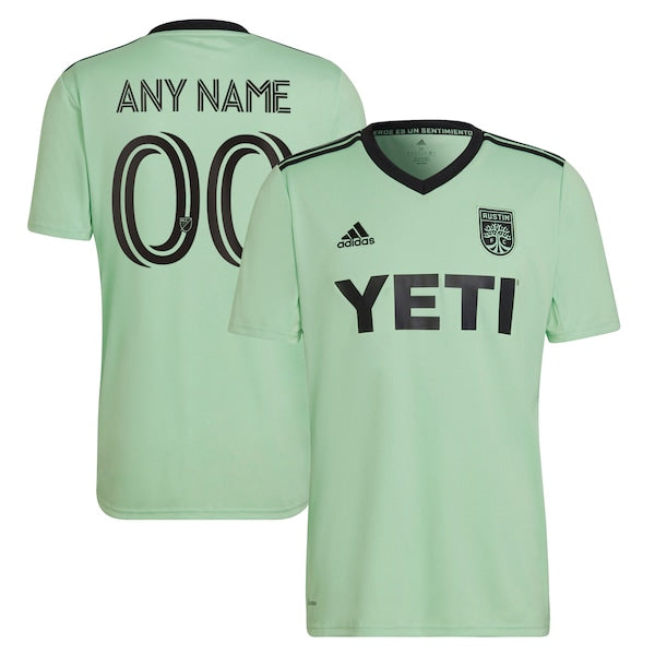 Austin FC adidas 2022 The Sentimiento Kit Replica Custom Jersey - Mint