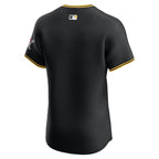 Pittsburgh Pirates Nike Alternate Elite Jersey - Black/White