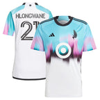 Bongokuhle Hlongwane Minnesota United FC adidas 2024 The Northern Lights Kit Replica Jersey - White