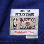 Patrick Ewing New York Knicks 1991/92 Hardwood Classics Swingman Jersey - Blue