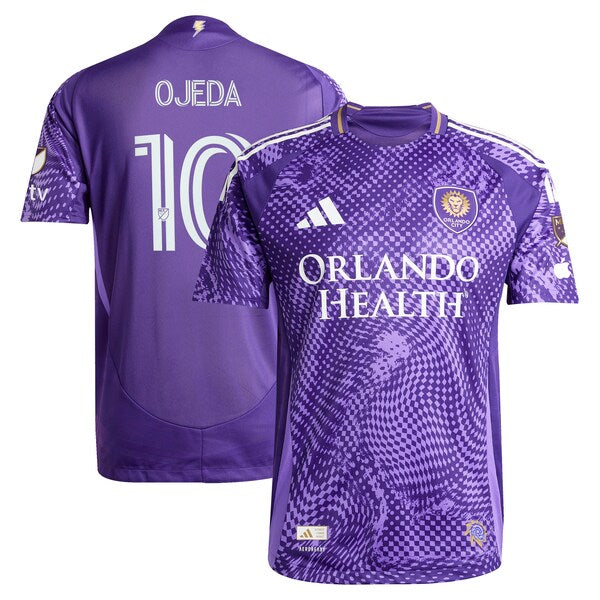 Martín Ojeda Orlando City SC adidas 2025 Perfect Storm Authentic Player Jersey - Purple