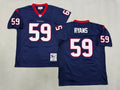 DeMeco Ryans Houston Texans 2006 Authentic Throwback Retired Player Jersey-Dark Blue