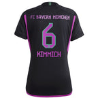 Joshua Kimmich Bayern Munich adidas Women's 2023/24 Away Replica Player Jersey - Black/White