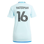 Joel Waterman CF Montreal adidas Women's 2024 La Main Replica Player Jersey – Light Blue