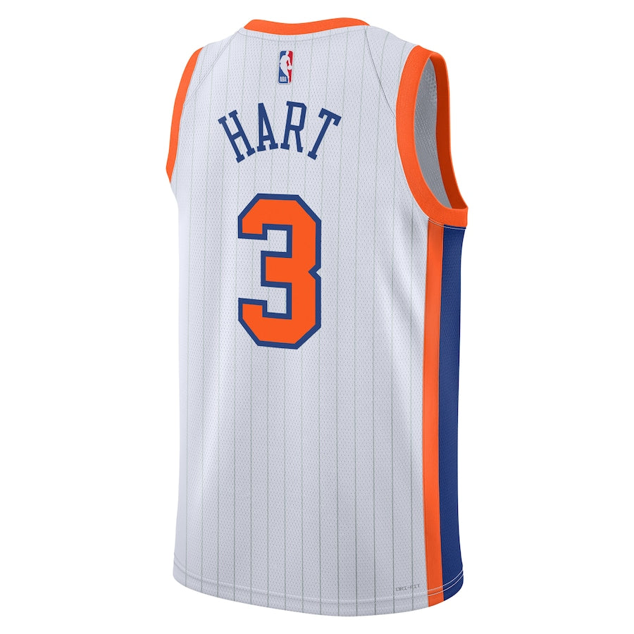 Josh Hart New York Knicks Nike Unisex Swingman Player Jersey - City Edition - White