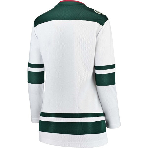 Minnesota Wild  Women's Away Breakaway Jersey - White/Green