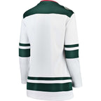 Minnesota Wild  Women's Away Breakaway Jersey - White/Green