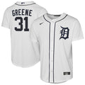 Riley Greene Detroit Tigers Nike Youth Home Replica Player Jersey - White