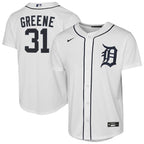 Riley Greene Detroit Tigers Nike Youth Home Replica Player Jersey - White