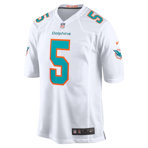 Jalen Ramsey Miami Dolphins Nike Away Game Jersey - White/Aqua