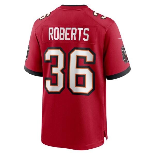 J. J. Roberts Tampa Bay Buccaneers Nike Team Game Jersey -  Red