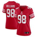 Mykel Williams San Francisco 49ers Nike Women's Team Game Jersey -  Scarlet