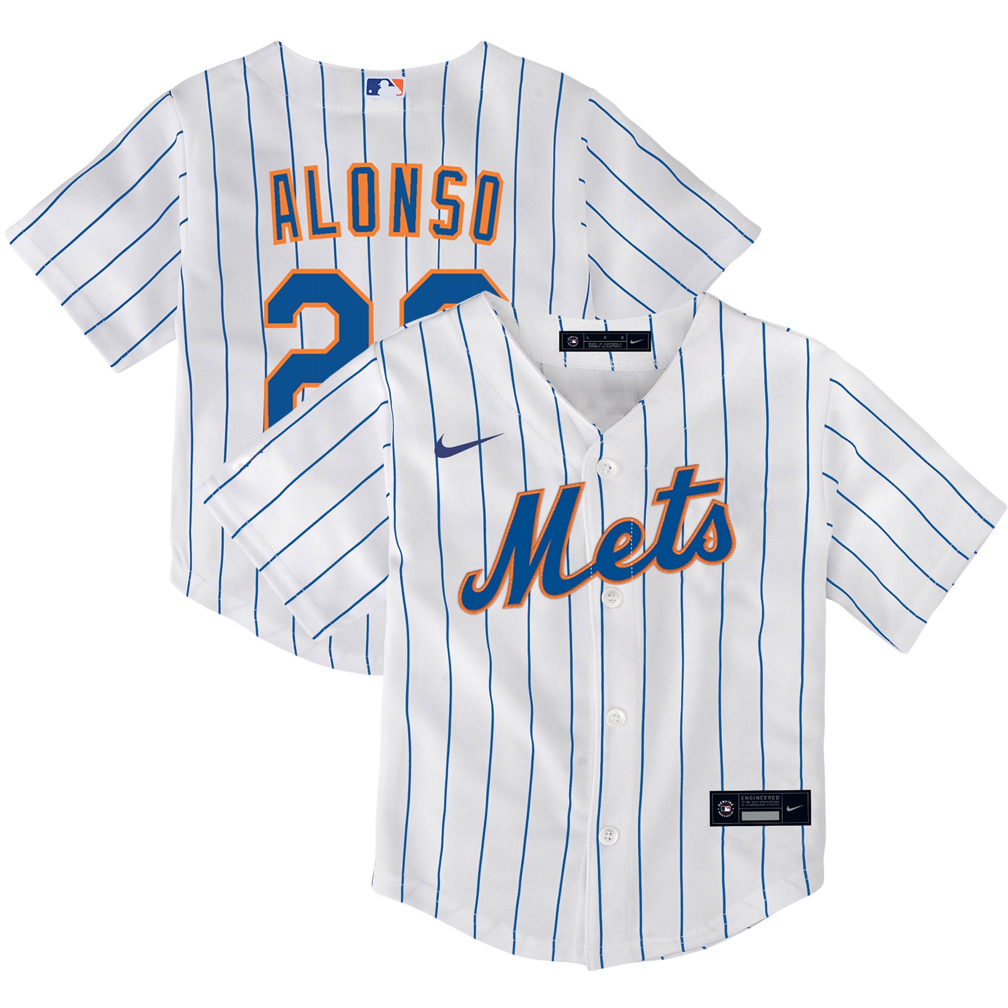 Pete Alonso New York Mets Nike Toddler Alternate Replica Player Jersey - Royal/White