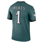 Jalen Hurts Philadelphia Eagles Nike Legend Jersey - Midnight Green