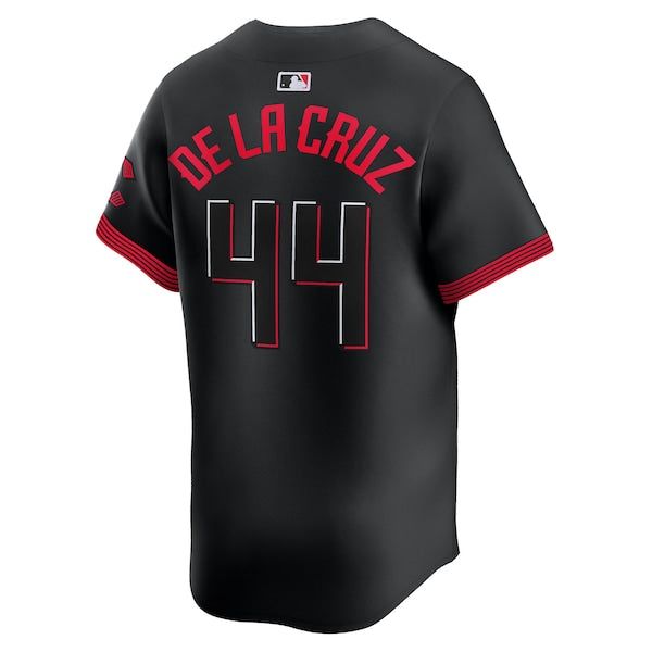 Elly De La Cruz Cincinnati Reds Nike City Connect Limited Jersey - Black
