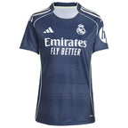Kylian Mbappé Los Merengues adidas Women's 2025/26 Away Replica Player Jersey - Blue/White