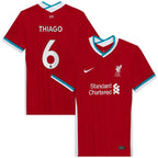 Thiago Alcântara Liverpool Nike Women's 2020/21 Home Replica Player Jersey - Red