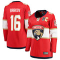 Aleksander Barkov Florida Panthers  Women's 2025 Stanley Cup Final Home Breakaway Player Jersey - Red