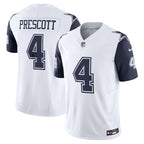 Dak Prescott Dallas Cowboys Nike Vapor F.U.S.E. Limited Jersey - White/Navy