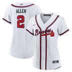 Nick Allen Atlanta Braves Nike Women's Home Replica Jersey - White