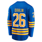 Rasmus Dahlin Buffalo Sabres  Home Captain Patch Breakaway Jersey - Royal