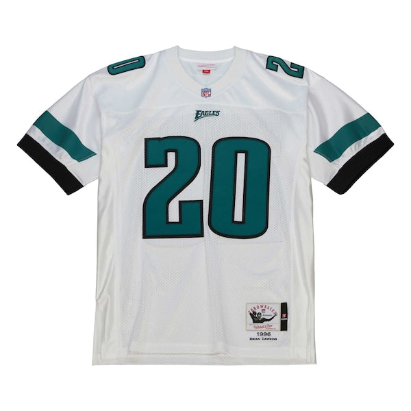 Brian Dawkins Philadelphia Eagles 1996 Authentic Throwback Retired Player Jersey - White/Black