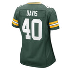 LJ Davis Green Bay Packers Nike Women's  Game Jersey -  Green