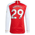 Kai Havertz Arsenal adidas 2023/24 Home Replica Player Long Sleeve Jersey - Red