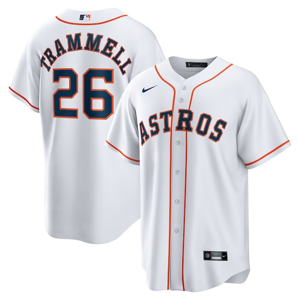 Taylor Trammell Houston Astros Nike Home Replica Jersey - White