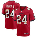 Carlton Davis III Tampa Bay Buccaneers Nike Game Player Jersey - Red/Orange