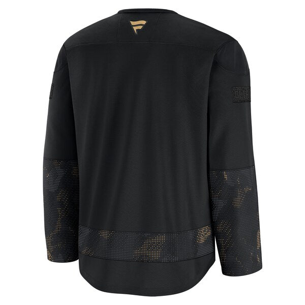 Detroit Red Wings  2024 Military Appreciation Practice Jersey - Black
