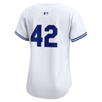 Toronto Blue Jays Nike Women's 2024 Jackie Robinson Day Home Limited Jersey – White