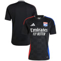 Olympique Lyonnais adidas 2024/25 Away Replica Jersey - Black