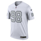 Maxx Crosby Las Vegas Raiders Nike Alternate Legend Jersey - White/Black