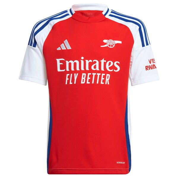 Arsenal adidas Youth 2024/25 Home Replica Jersey – Red