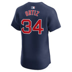 David Ortiz Boston Red Sox Nike Alternate Elite Player Jersey - Navy