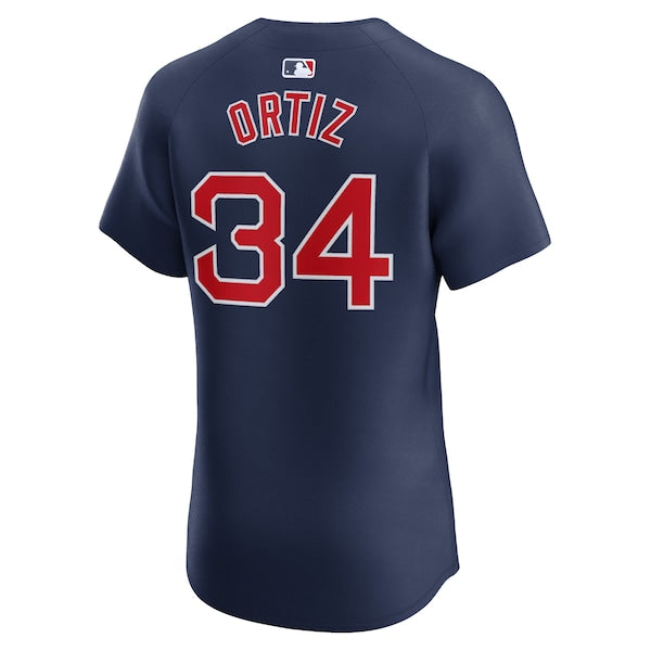 David Ortiz Boston Red Sox Nike Alternate Elite Player Jersey - Navy