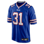 Maxwell Hairston Buffalo Bills Nike 2025 NFL Draft First Round Pick Game Jersey - Royal