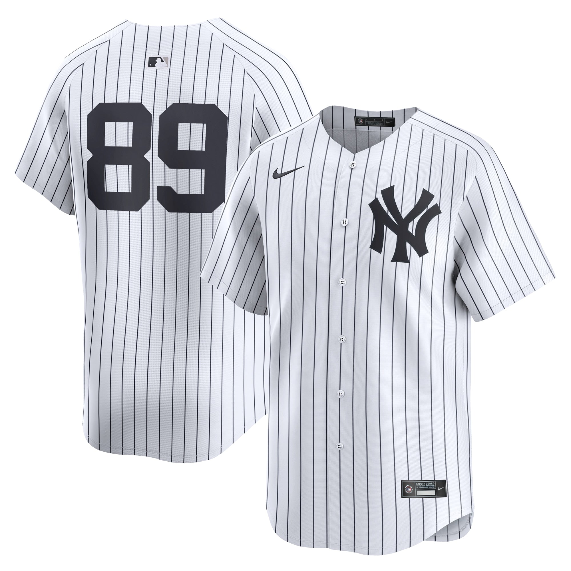 Jasson Domínguez New York Yankees Nike Alternate Limited Player Jersey - Navy/White