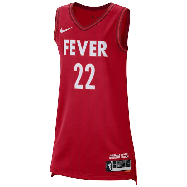 Caitlin Clark Indiana Fever Nike Women's 2024 WNBA Draft Rebel Edition Victory Player Jersey - Navy/Red