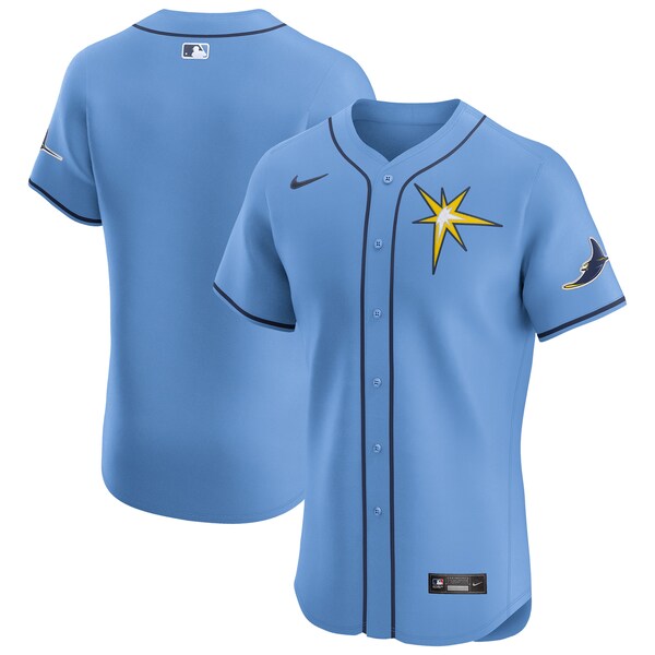 Tampa Bay Rays Nike Alternate Vapor Premier Elite Patch Jersey - Light Blue