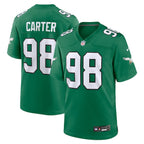 Jalen Carter Philadelphia Eagles Nike Alternate Game Jersey - Kelly Green